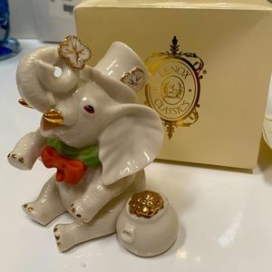 Lenox Lucky Elephant figurine